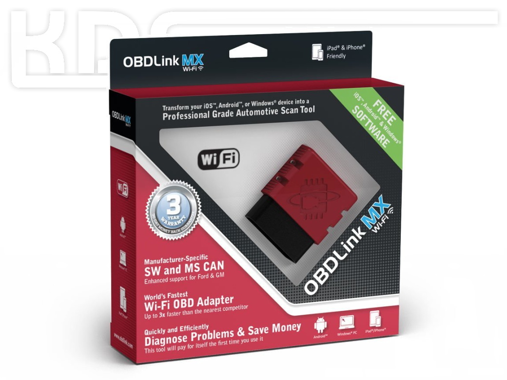 OBDLink LX Bluetooth 427201 Professional Automotive Scan Tool Free