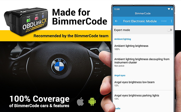 Carly & Bimmercode: Autos kodieren per App und OBD