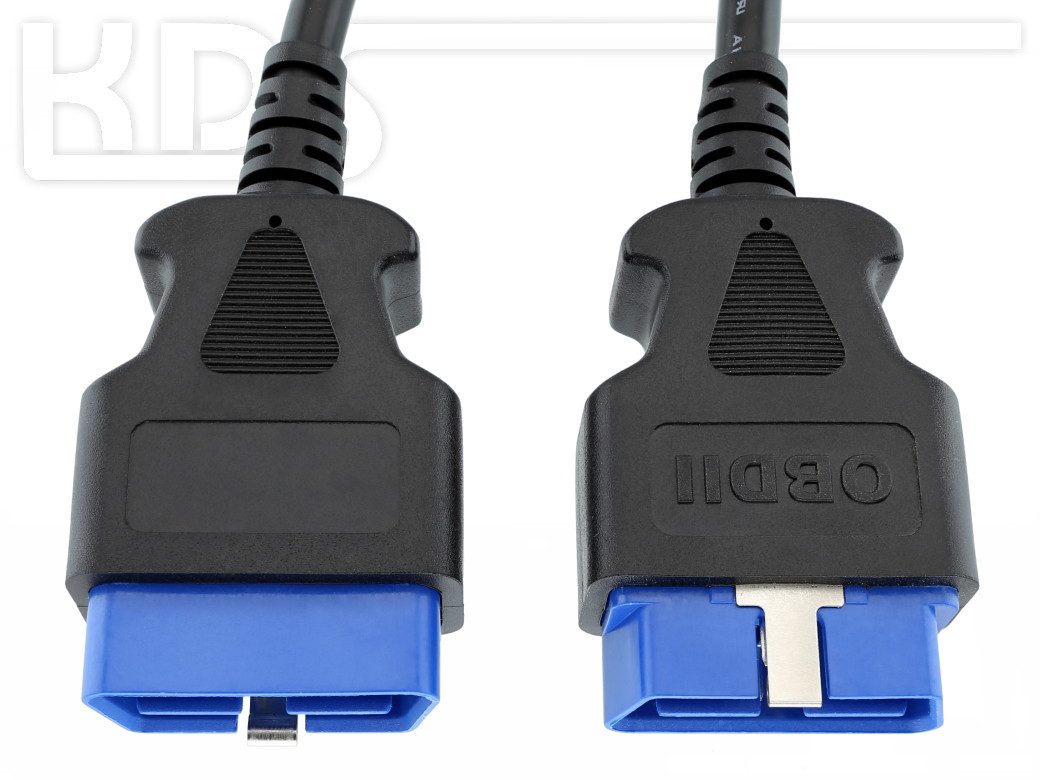 OBD-2 Cable-Extension M - HiQ Plus - (J1962M Typ B - F) // for 24V
