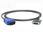 Preview: OBD-2 Cable-Connection D - (J1962M Right Angle to DB9F)