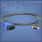 Preview: OBD-2 Cable-Connection D - (J1962M Right Angle to DB9F)