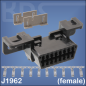 Preview: OBD-2 Einbaubuchse H - (SAE J1962F Typ A) - Komplett-Kit