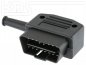 Preview: OBD-2 Connector 26-PVC - (SAE J1962 Typ A) - Right Angle with 35mm PVC Strain relief