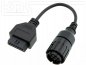 Preview: OBD Adapter BMW Motorrad 10 Pin auf OBD2 (K-Lines + CAN-Bus)