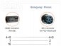 Preview: OBD Adapter Piaggio / PGO (6-pin) to OBD2-Socket