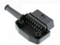 Preview: OBD-2 Socket-Connector J-PVC - (SAE J1962 female)  - Right Angled