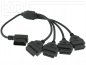 Preview: OBD-2 Cable Y-Cable G-4 - (J1962M -> 4xF) // Y-Splitter