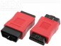 Preview: OBD-II connector 102, 24V plug - socket, red