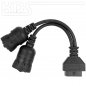 Preview: OBD Adapter cable J1708+J1939 to OBD-2 (Y-Cable)