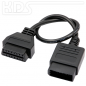 Preview: OBD Adapter cable NISSAN to OBD-2 (Nissan14M -> J1962F)