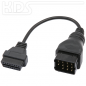 Preview: OBD Adapter cable RENAULT to OBD-2 (Renault12M -> J1962F)