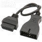 Preview: OBD Adapter cable GM / Daewoo to OBD-2 (GM/Daewoo12M -> J1962F)
