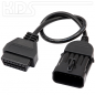 Preview: OBD Adapter-Kabel Opel auf OBD-2 (GM/Opel10M -> J1962F)