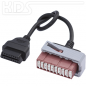 Preview: OBD Adapter cable Peugeot/Citroen 30pol. PSA to OBD-2