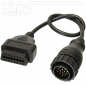 Preview: OBD Adapter cable VW LT to OBD-2 (CPC14M -> J1962F)