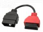 Preview: OBD Adapter-Kabel Multiecuscan A2 / rot (J1962F -> J1962M)