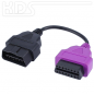 Preview: OBD Adapter cable Multiecuscan A4 / violett (J1962F - J1962M)