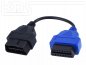 Preview: OBD Adapter cable Multiecuscan A5 / blue (J1962F - J1962M)