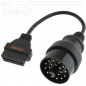 Preview: OBD Adapter-Kabel BMW für iCarsoft Diagnosegeräte (BMW20M - J1962F)