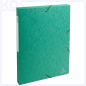 Preview: Elasticated Filing Box 40mm - Exacompta 50403E - Green