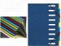 Preview: Organization folder 9 compartments - Exacompta 5309E - blue