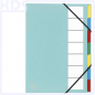 Preview: Organization folder 7 compartments - Exacompta 55320E - turquoise