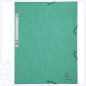 Preview: Elasticated 3 Flap Folder 400gsm A4, green