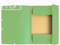 Preview: Elasticated 3 Flap Folder 400gsm A4, soft green