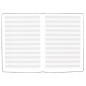Preview: Oxford Notenheft Lineatur 14 mit Hilfslinien, Din A4, 8 Blatt