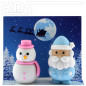 Preview: Radiergummi ''Santa & Olaf'' - Trendhaus 940537, BLAU