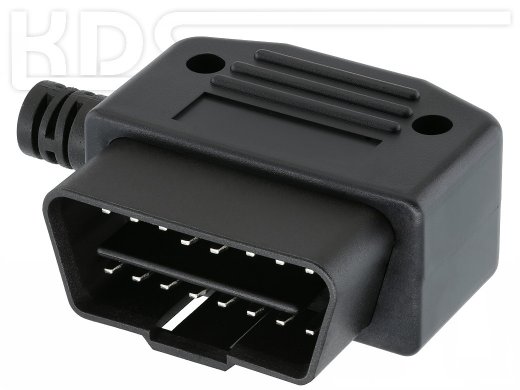 OBD-2 Connector 26 - (SAE J1962 Typ A) - Right Angle