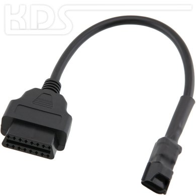OBD Adapter KYMCO Motorcycle (3-pin) to OBD2-Socket