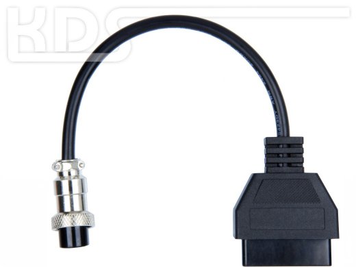 OBD Adapter Piaggio / PGO (6-pin) to OBD2-Socket