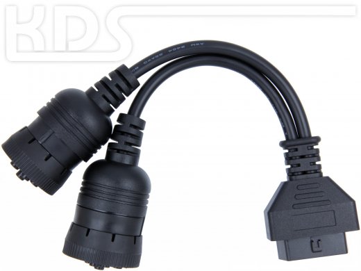 OBD Adapter cable J1708+J1939 to OBD-2 (Y-Cable)