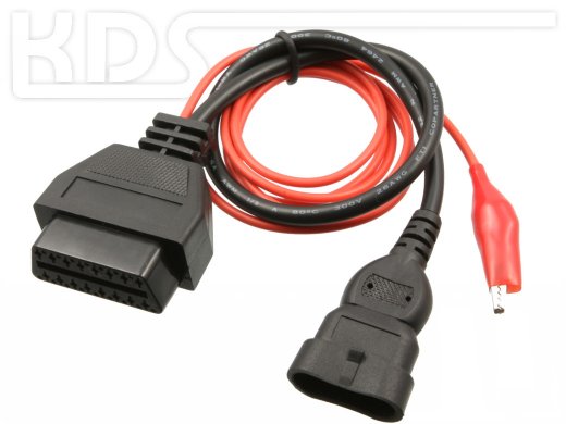 OBD Adapter-Kabel Fiat auf OBD-2 (Fiat3M -> J1962F)