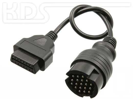 OBD Adapter cable PORSCHE to OBD-2 (Porsche19M -> J1962F)