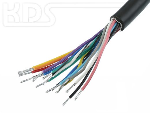 OBD-2 Kabel 'offen' L-C3 / 5.0m - HiQ Plus (J1962M Typ B -> offen)