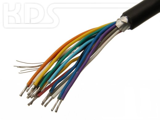 OBD-2 Cable 'cut off' M / 3.0m - HiQ (J1962M Type A -> open end)