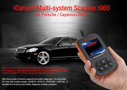 iCarsoft i960 für Porsche - OBD Diagnosegerät