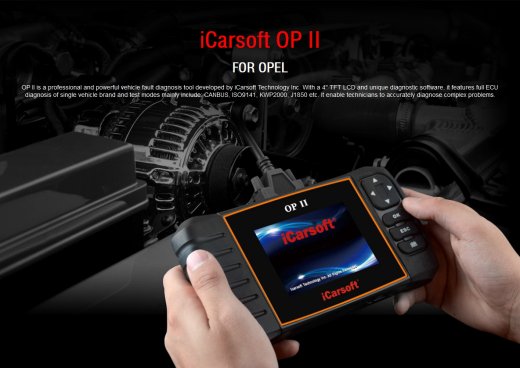 iCarsoft OP II für Opel / Vauxhall