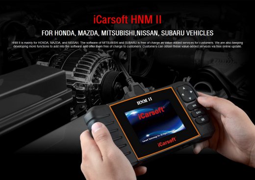iCarsoft HNM II for Honda, Nissan, Mazda