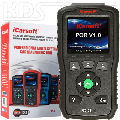 iCarsoft POR V1.0 für Porsche - in SCHWARZ
