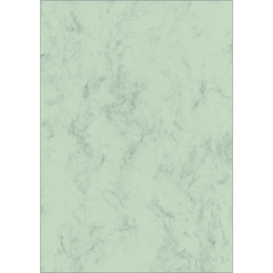 Sigel Structure paper, marble pastellgreen, DIN A4, 90g - single sheet