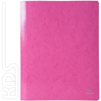 Exacompta flat file 'Iderama', glossy Manila cardboard, 355g, A4, pink