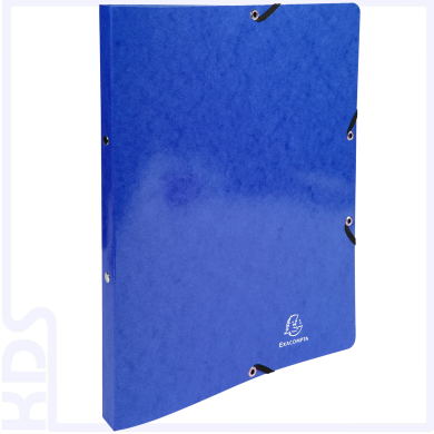 Ringbuch A4, mit Gummizug, Exacompta 'Iderama' 54882E, blau