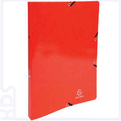 Ringbuch A4, mit Gummizug, Exacompta 'Iderama' 54895E, rot