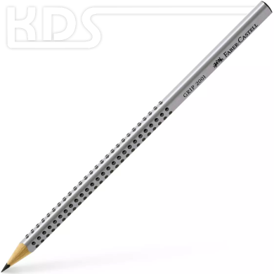 Faber-Castell Pencil Grip 2001, HB, silver
