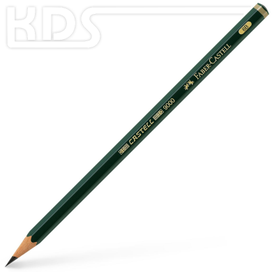 Faber-Castell Bleistift Castell 9000, 6B