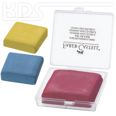 Faber-Castell modeling clay Art Eraser 127321 red, blue, yellow