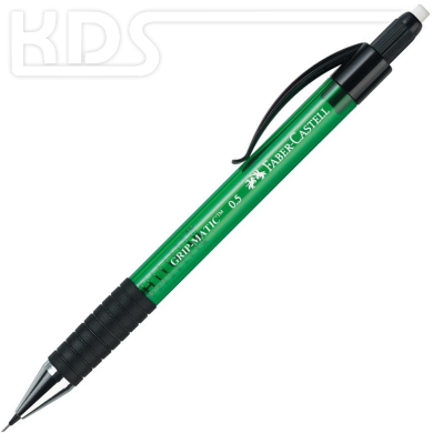 Faber-Castell Druckbleistift Grip-Matic 1375, 0.5mm, grün